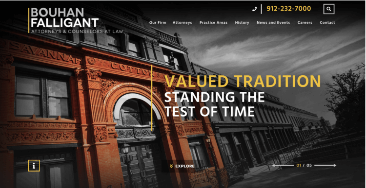 best law firm websites